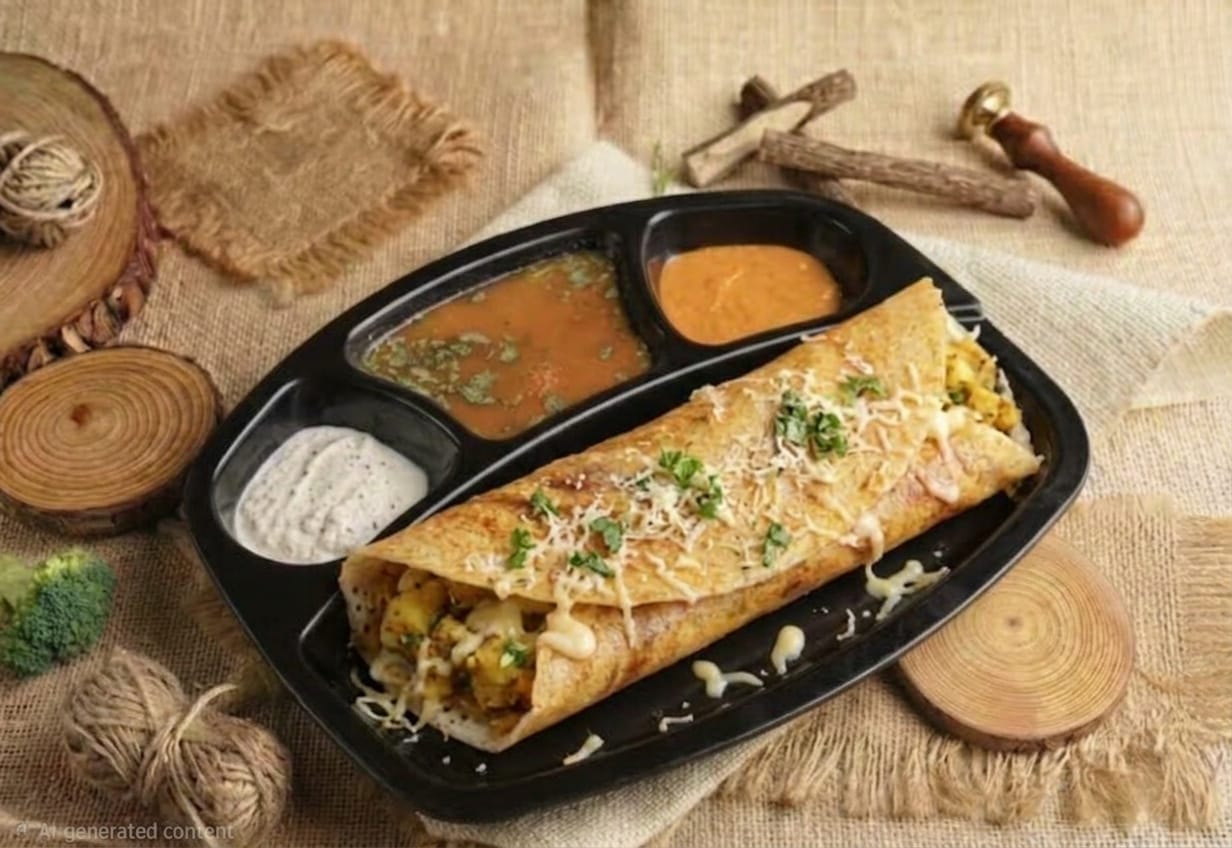 Cheese Masala Dosa